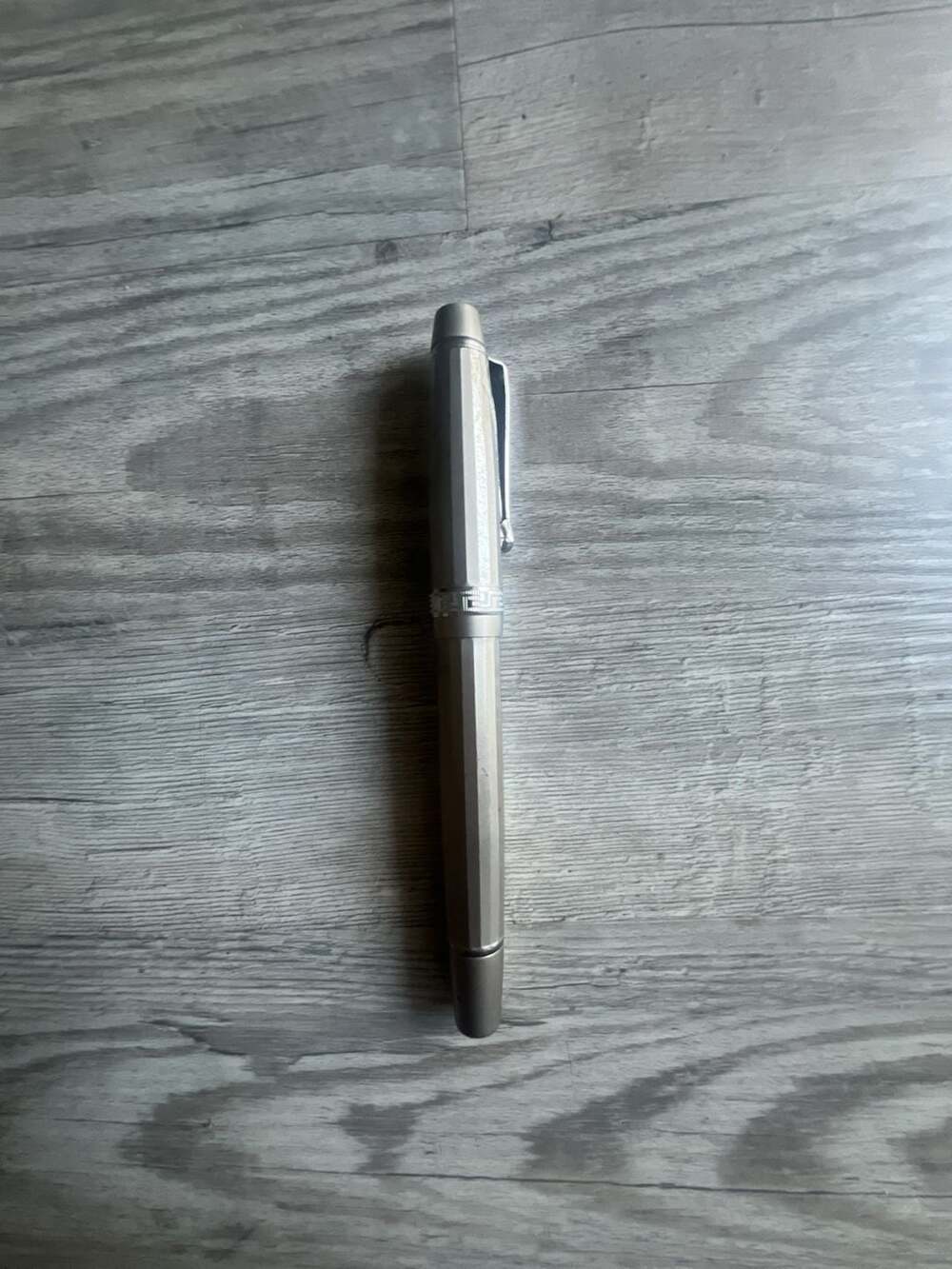 Hugo Boss Matte Chrome Rollerball Pen